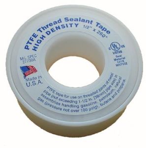 TEFLON TAPE PINK LARGE ROLL 1/2" X 260"